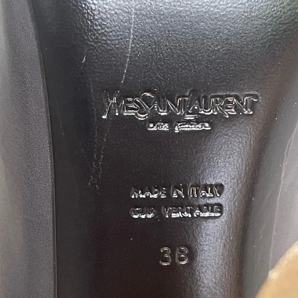 AUTHENTIC YSL OXFORD HEELS - Picture 9 of 10